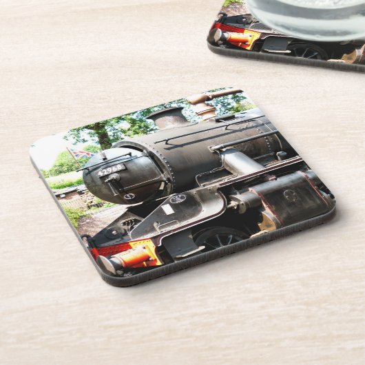 STEAM TRAINS BIER ONDERZETTER (Linkerzijde)