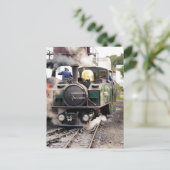 STEAM TRAINS BRIEFKAART (Staand voorkant)