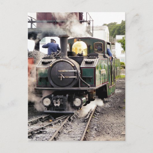 STEAM TRAINS BRIEFKAART (Voorkant)