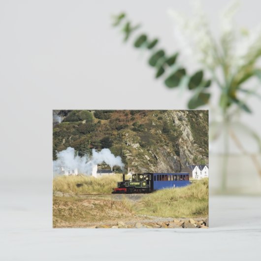 STEAM TRAINS BRIEFKAART (Staand voorkant)