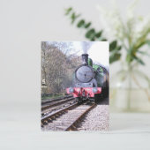 STEAM TRAINS BRIEFKAART (Staand voorkant)