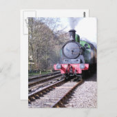 STEAM TRAINS BRIEFKAART (Voorkant / Achterkant)