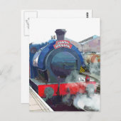 STEAM TRAINS BRIEFKAART (Voorkant / Achterkant)