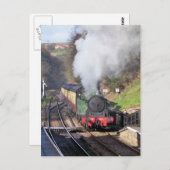 STEAM TRAINS BRIEFKAART (Voorkant / Achterkant)
