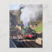 STEAM TRAINS BRIEFKAART (Voorkant)