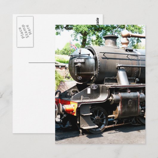 STEAM TRAINS BRIEFKAART (Voorkant / Achterkant)