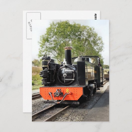 STEAM TRAINS BRIEFKAART (Voorkant / Achterkant)