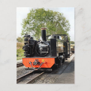 STEAM TRAINS BRIEFKAART