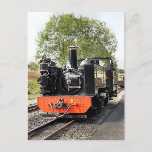 STEAM TRAINS BRIEFKAART (Voorkant)