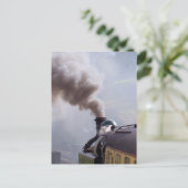 STEAM TRAINS BRIEFKAART (Staand voorkant)