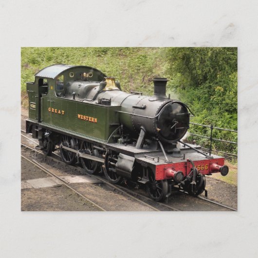 STEAM TRAINS BRIEFKAART (Voorkant)