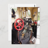 STEAM TRAINS BRIEFKAART (Voorkant / Achterkant)