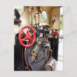 STEAM TRAINS BRIEFKAART