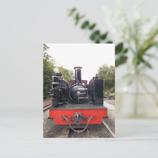 STEAM TRAINS BRIEFKAART (Staand voorkant)