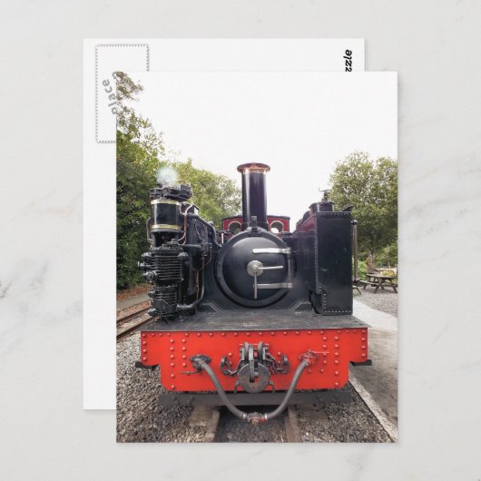 STEAM TRAINS BRIEFKAART (Voorkant / Achterkant)