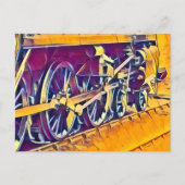 STEAM TRAINS BRIEFKAART (Voorkant)