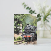 STEAM TRAINS BRIEFKAART (Staand voorkant)