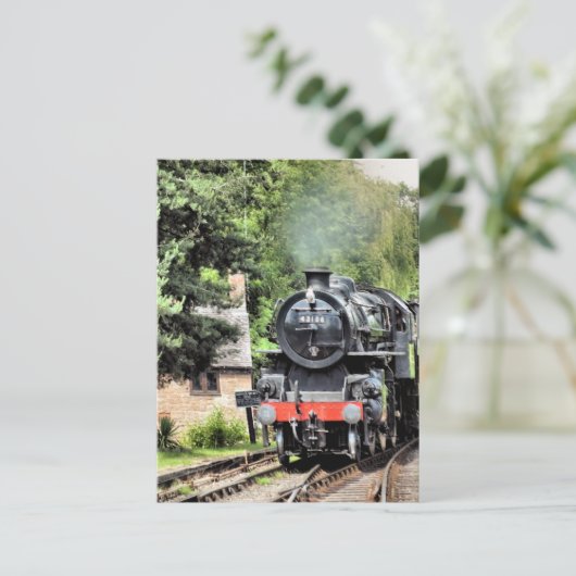 STEAM TRAINS BRIEFKAART (Staand voorkant)