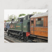 STEAM TRAINS BRIEFKAART (Voorkant)