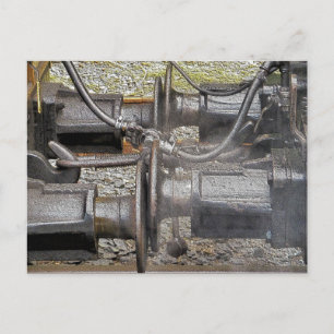 STEAM TRAINS BRIEFKAART