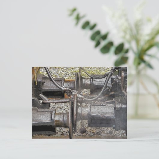 STEAM TRAINS BRIEFKAART (Staand voorkant)