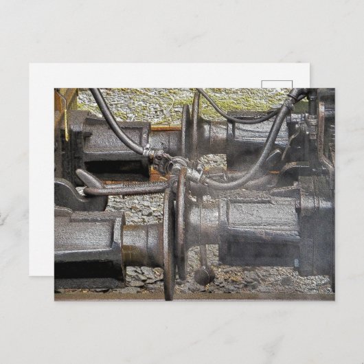 STEAM TRAINS BRIEFKAART (Voorkant / Achterkant)