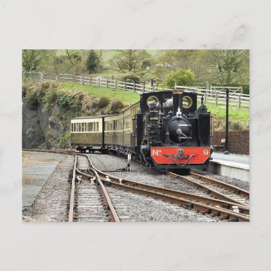 STEAM TRAINS BRIEFKAART (Voorkant)