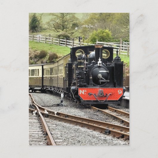 STEAM TRAINS BRIEFKAART (Voorkant)