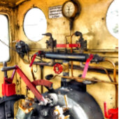 STEAM TRAINS BRIEFKAART