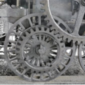 STEAM TRAINS BRIEFKAART