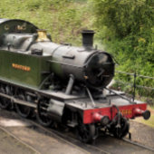 STEAM TRAINS BRIEFKAART