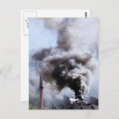 STEAM TRAINS BRIEFKAART (Voorkant / Achterkant)