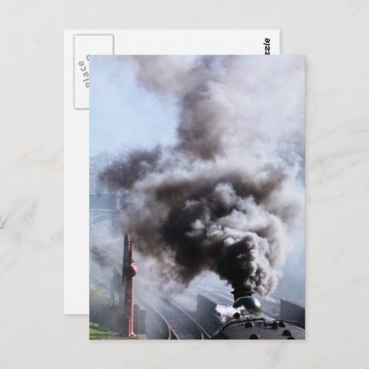 STEAM TRAINS BRIEFKAART (Voorkant / Achterkant)