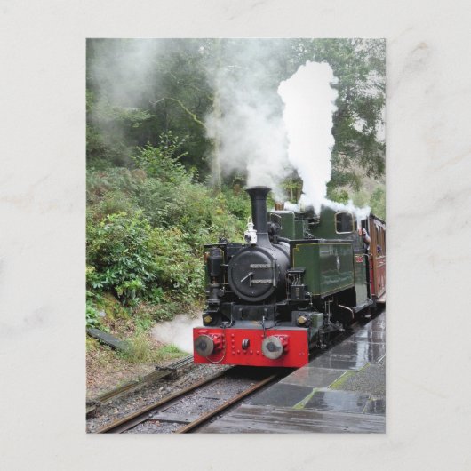 STEAM TRAINS BRIEFKAART (Voorkant)