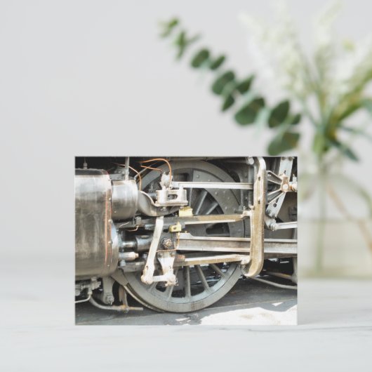 STEAM TRAINS BRIEFKAART (Staand voorkant)