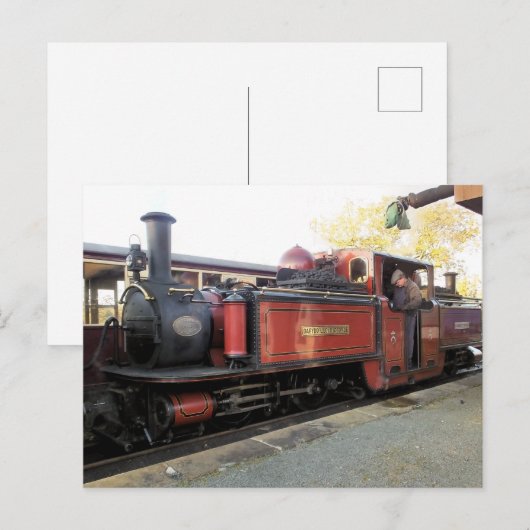 STEAM TRAINS BRIEFKAART (Voorkant / Achterkant)