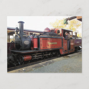 STEAM TRAINS BRIEFKAART