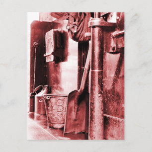 STEAM TRAINS BRIEFKAART