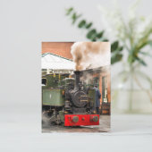 STEAM TRAINS BRIEFKAART (Staand voorkant)