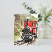 STEAM TRAINS BRIEFKAART (Staand voorkant)