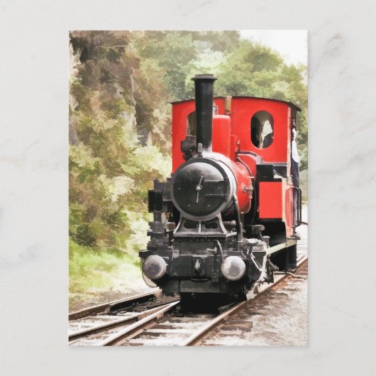 STEAM TRAINS BRIEFKAART (Voorkant)
