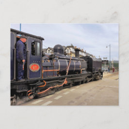 STEAM TRAINS BRIEFKAART