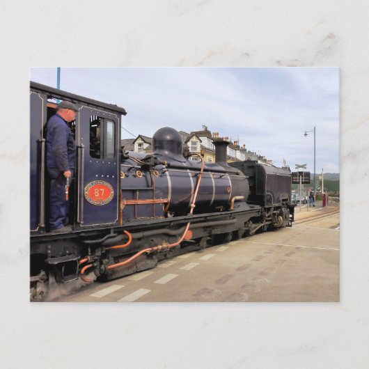 STEAM TRAINS BRIEFKAART (Voorkant)