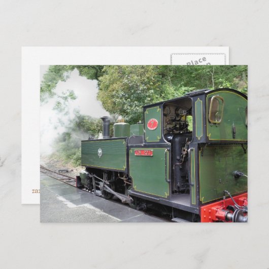 STEAM TRAINS BRIEFKAART (Voorkant / Achterkant)