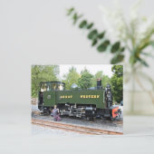 STEAM TRAINS BRIEFKAART (Staand voorkant)