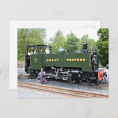 STEAM TRAINS BRIEFKAART (Voorkant / Achterkant)