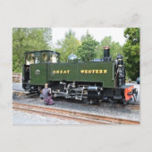 STEAM TRAINS BRIEFKAART (Voorkant)