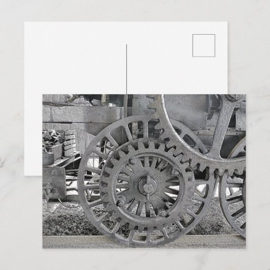 STEAM TRAINS BRIEFKAART (Voorkant / Achterkant)