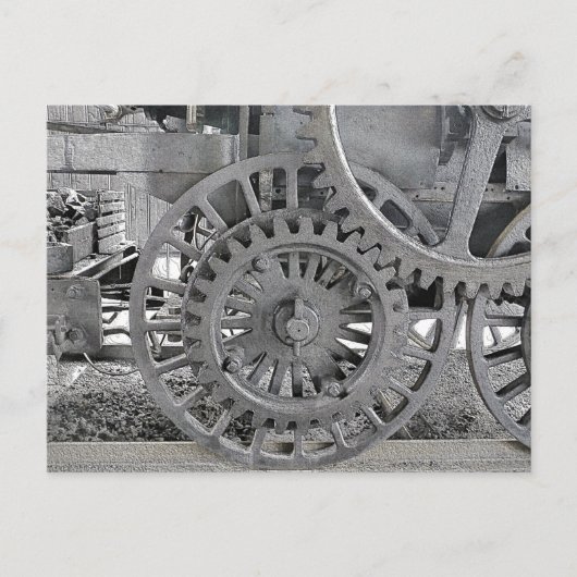 STEAM TRAINS BRIEFKAART (Voorkant)