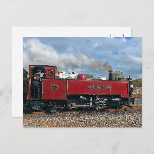 STEAM TRAINS BRIEFKAART (Voorkant / Achterkant)